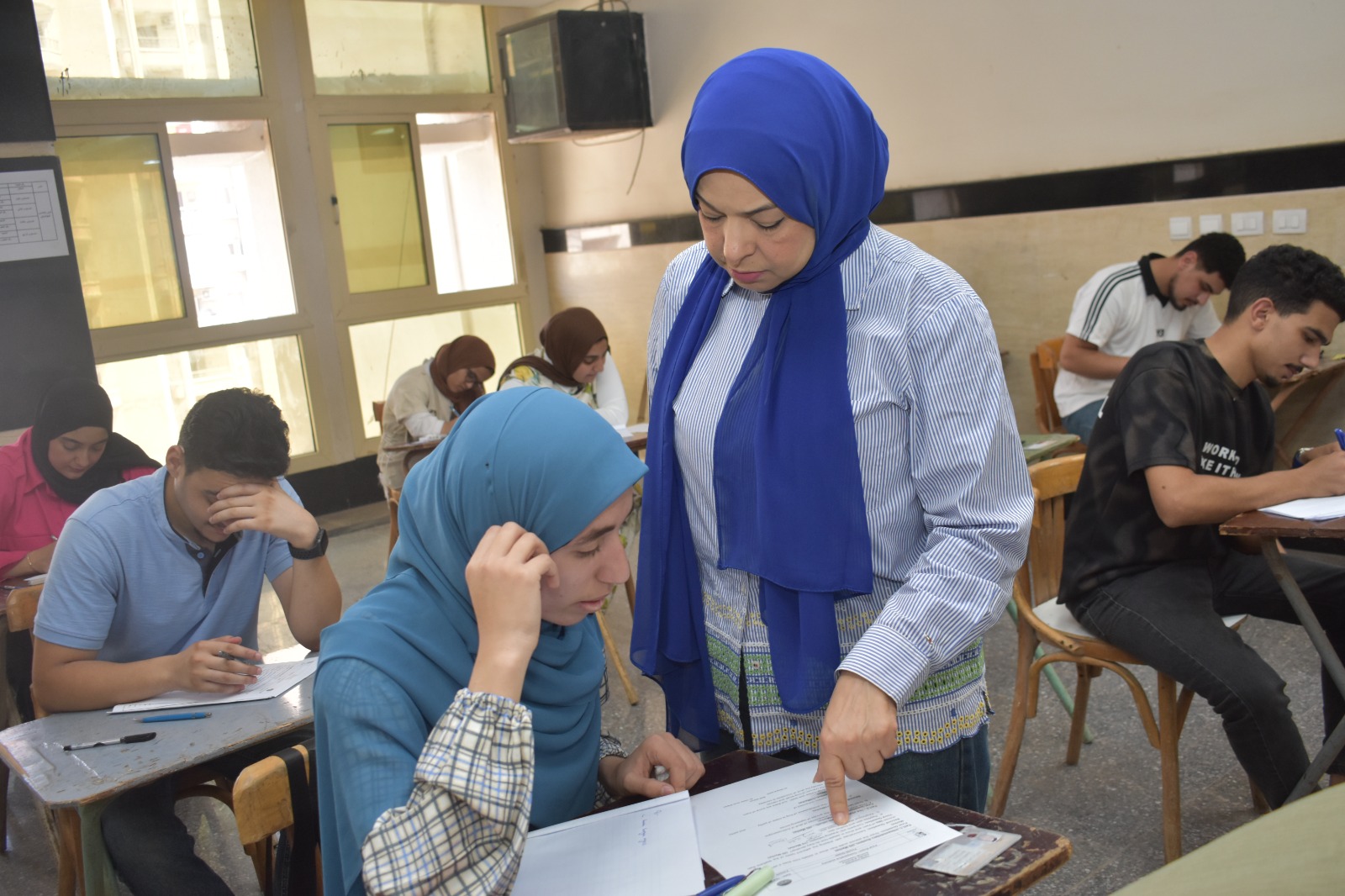  استمرارًا لمتابعة أعمال الامتحانات للمستوى الرابع ومعادلة الكيمياء للفصل الدراسي الثاني للعام الجامعي 2025 / 2026 بعلوم طنطا 